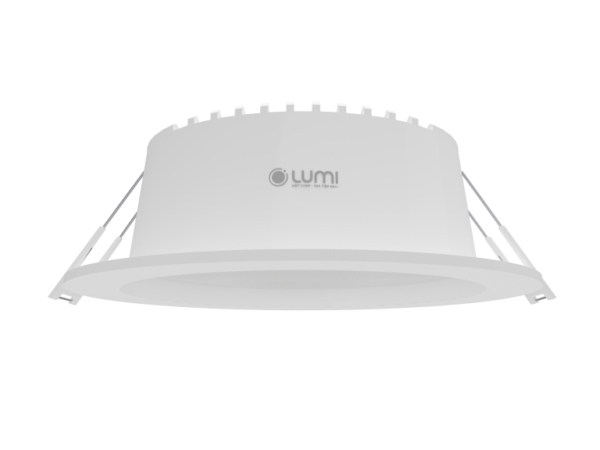 Đèn LED Downlight 12W 4000k, 110 độ, chóa trắng