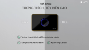 công tắc cảm ứng kính phẳng