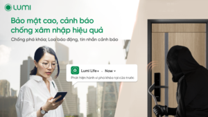 khóa thông minh Lumi